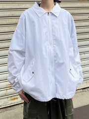 受注制【Chikashitsu +】nylon blouson (4color)