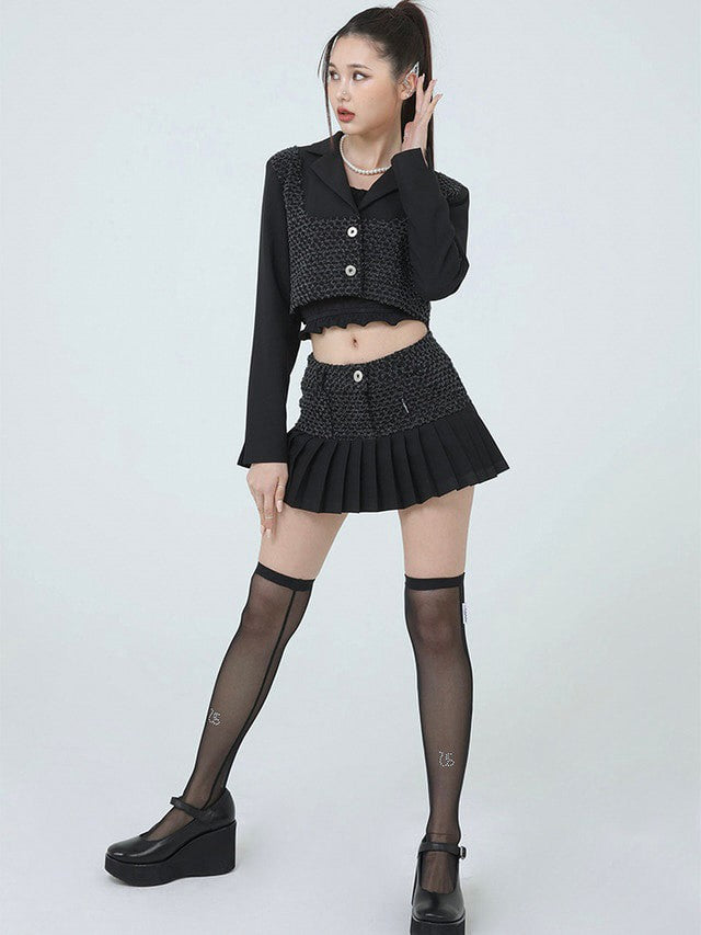 【ugly shadow】BIZ KNEE SOCKS