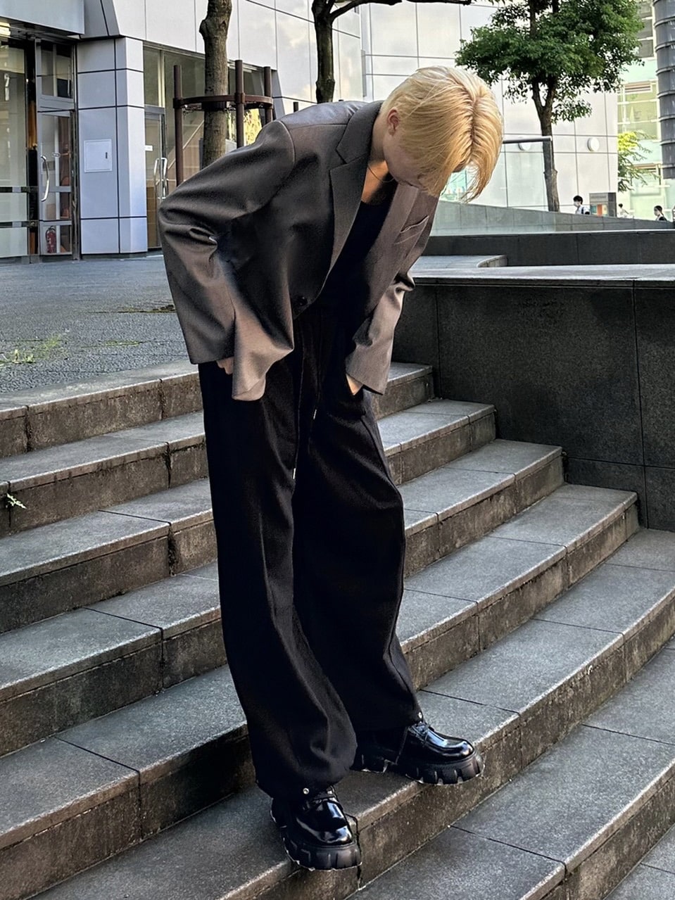 受注制【Chikashitsu +】design sole shoes