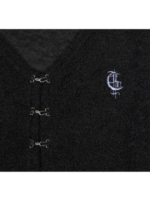 【FANCY CLUB】ALL SOFT HOOK CARDIGAN