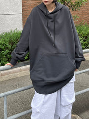 受注制【Chikashitsu +】oversized hoodie (2color)