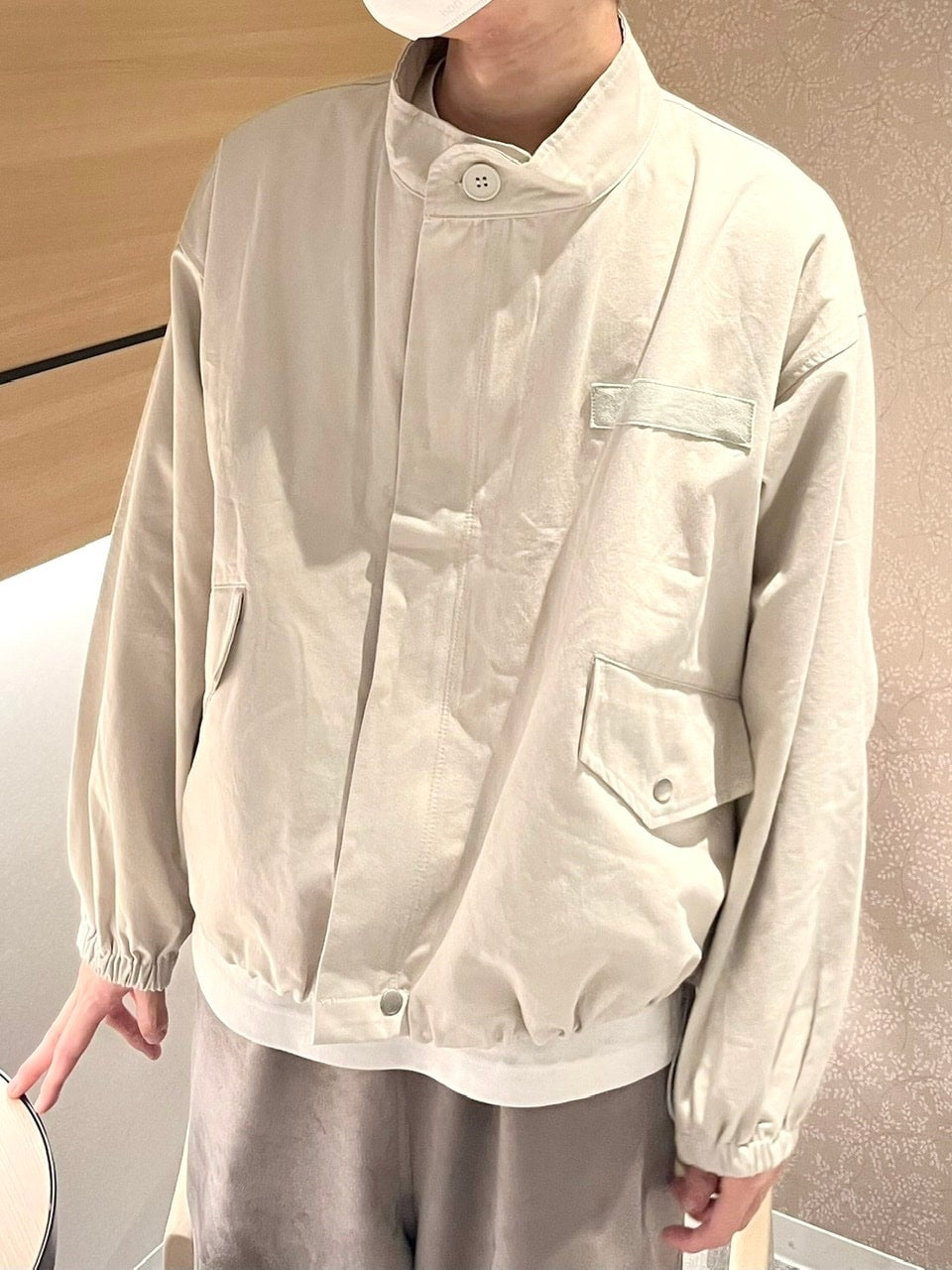 受注制【youll】cropped loose fit jacket