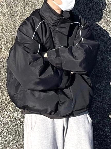 【youll】piping padding jacket