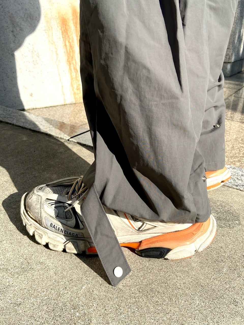 受注制【Never mind the XU】design wide pants