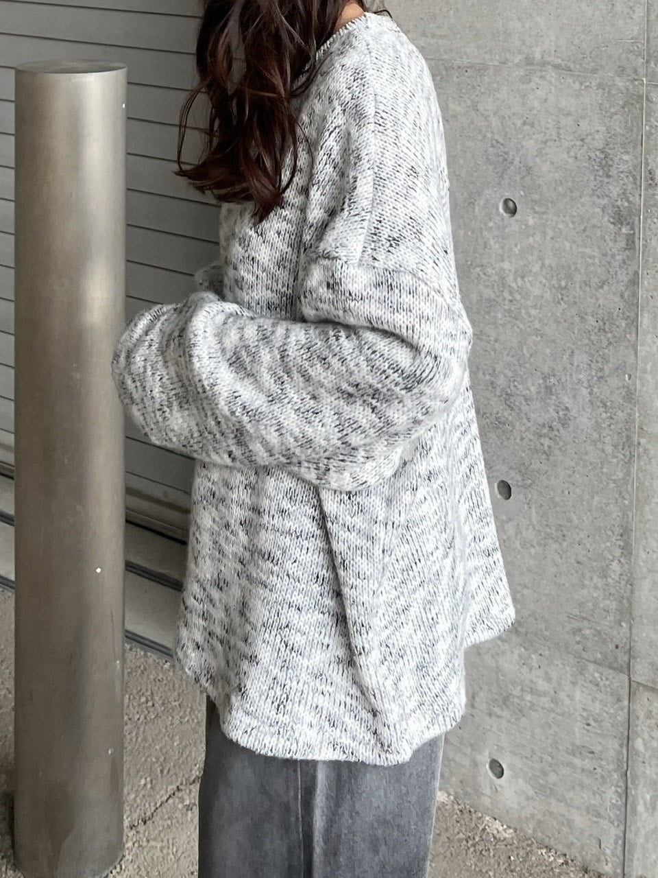 【youll】mix knit (2color)