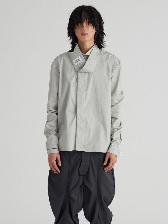 【NEWWAVEBOYS】Silhouette Tie Shirts