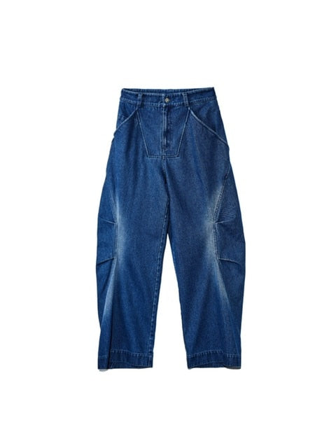 【ARCH by ROARINGWILD】Knee Pleat Jeans