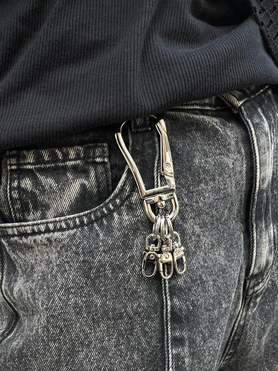 受注制【Chikashitsu +】triple tongs karabiner