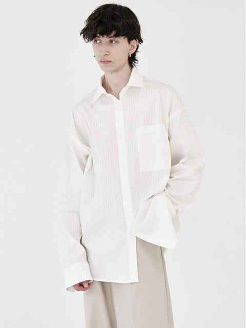 【RE:ON STUDIO】ETHNIC OVERSIZED SHIRT