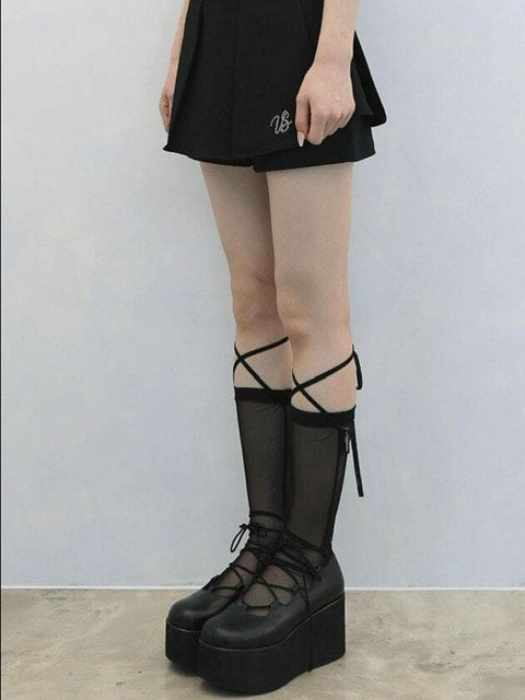 【Uglyshadow】MESH LACE SOCKS