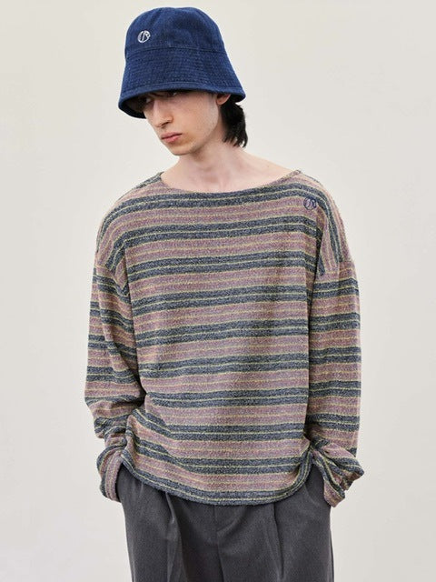 【RE:ON STUDIO】REON LOGO DENIM BUCKET HAT