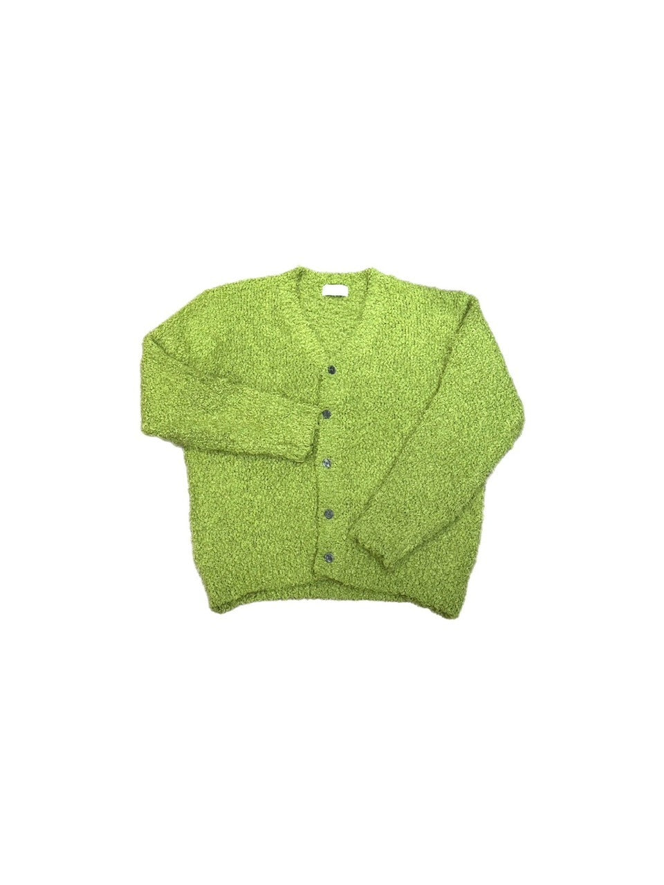 受注制【Chikashitsu +】bookle hairly cardigan (3color) / 【チカシツプラス】バックルヘアリー長袖カーディガン