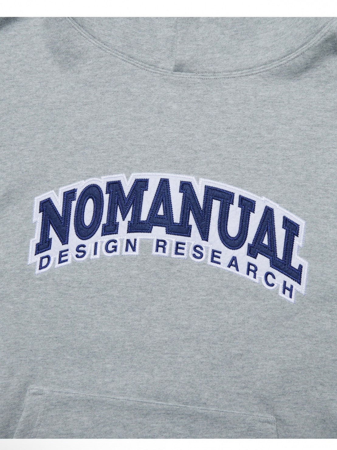 【NOMANUAL】ARCH D.R LOGO HOODIE
