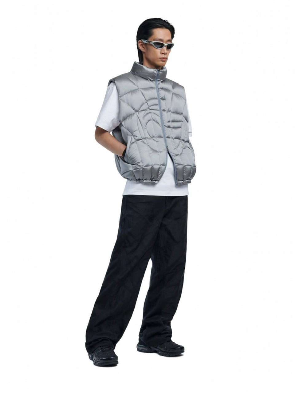 【NOMANUAL】STITCHED SYMBOL PADDING VEST