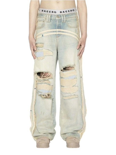 【RACER WORLDWIDE】Track Jeans