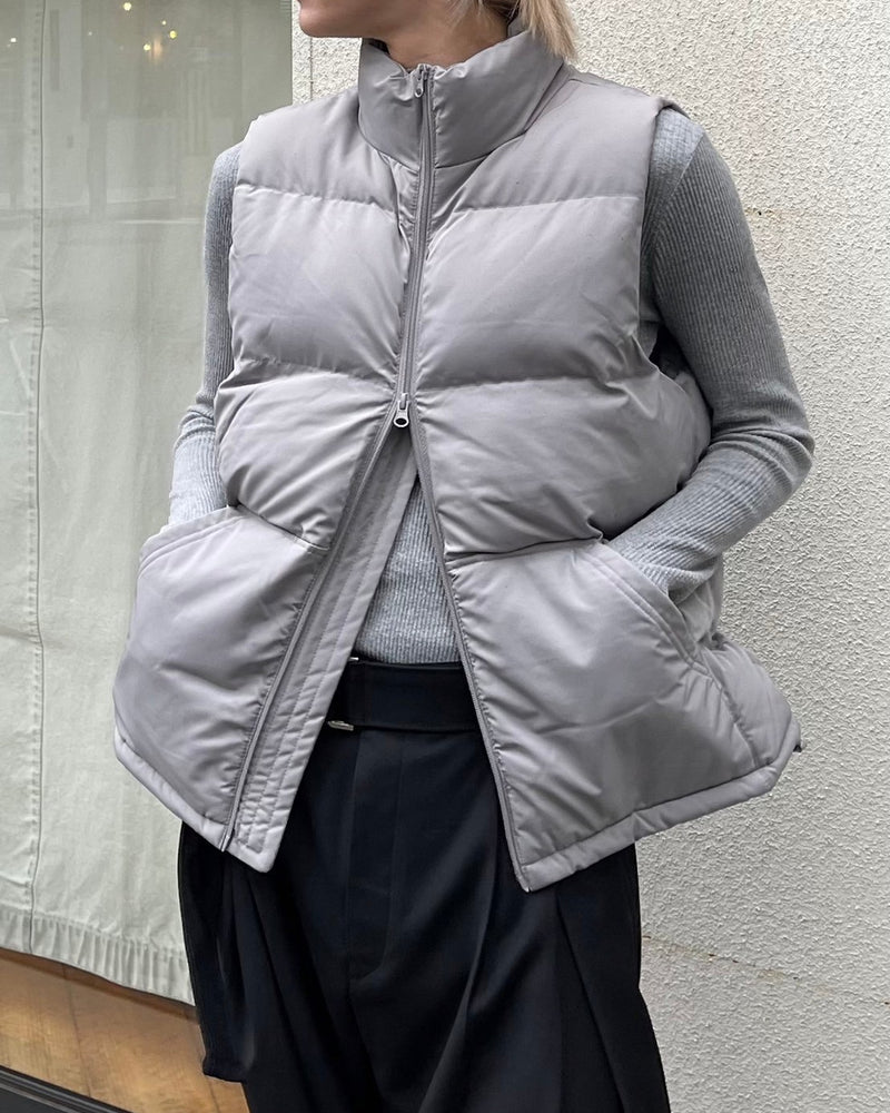 受注制【Chikashitsu +】padded vest (5color)