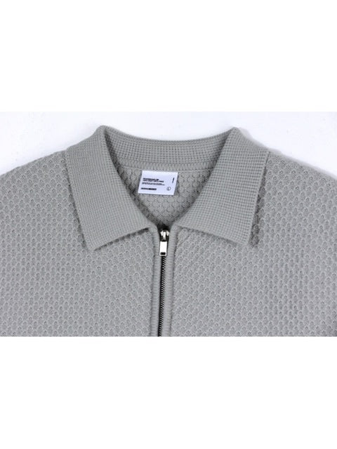 【ARCH by ROARINGWILD】ACADEMIC ZIPPER KNIT VEST