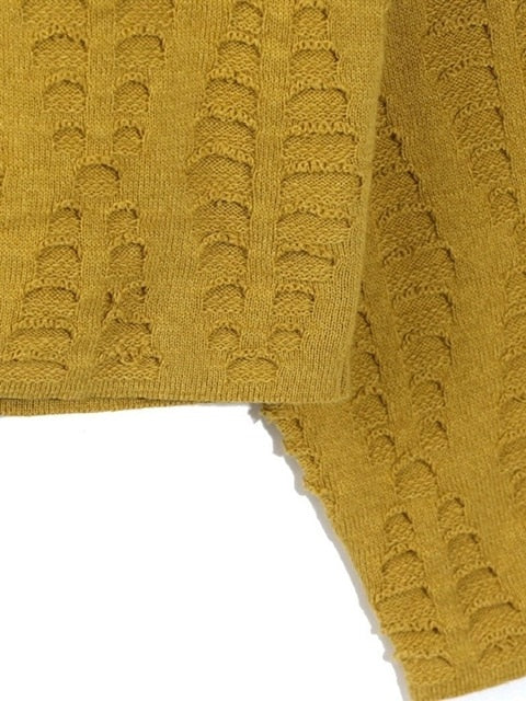 【ARCH by ROARINGWILD】FISH SCALE PATTERN SWEATER