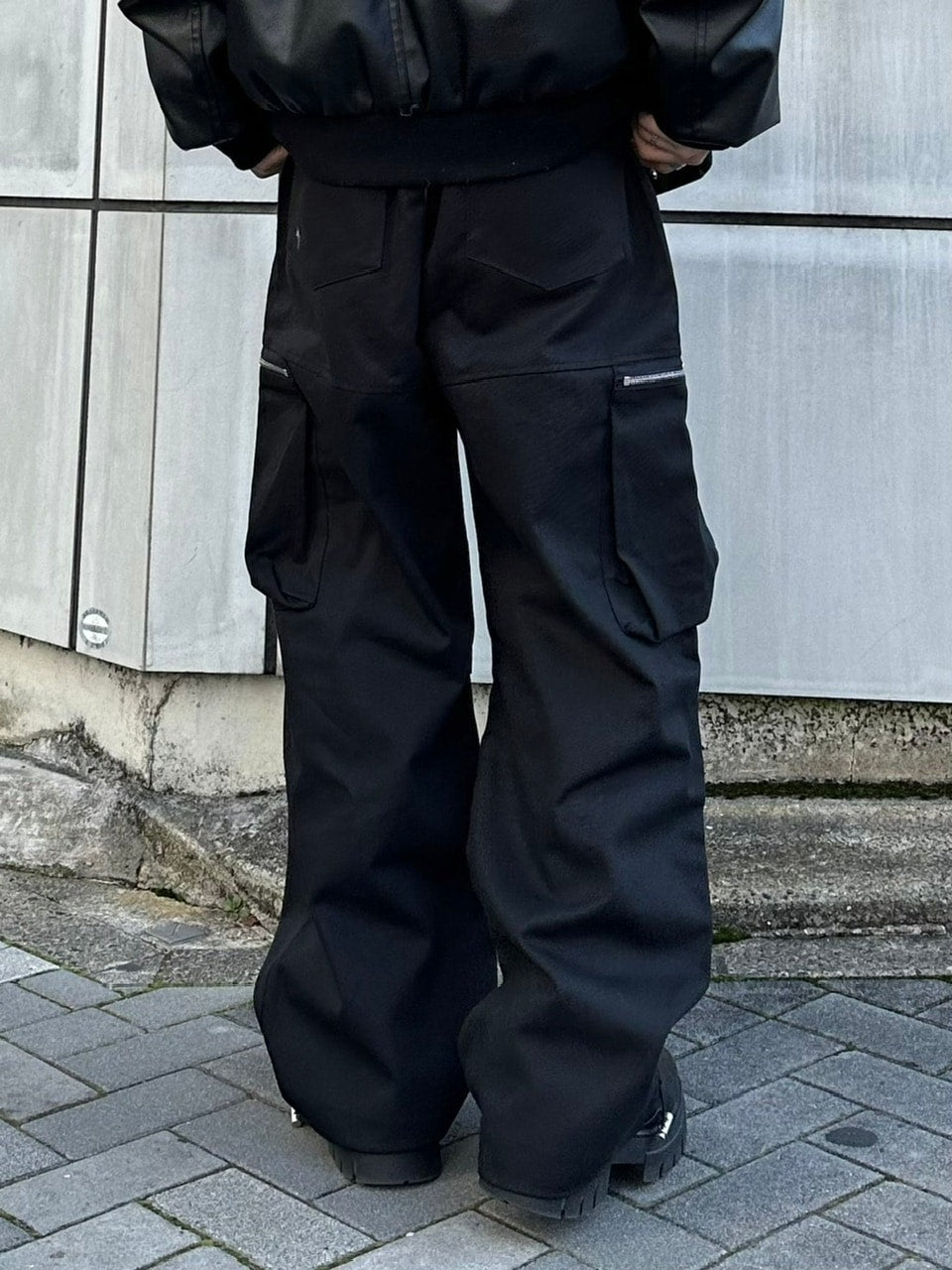 大阪店WEB限定受注制【Chikashitsu +】zip cargo pants