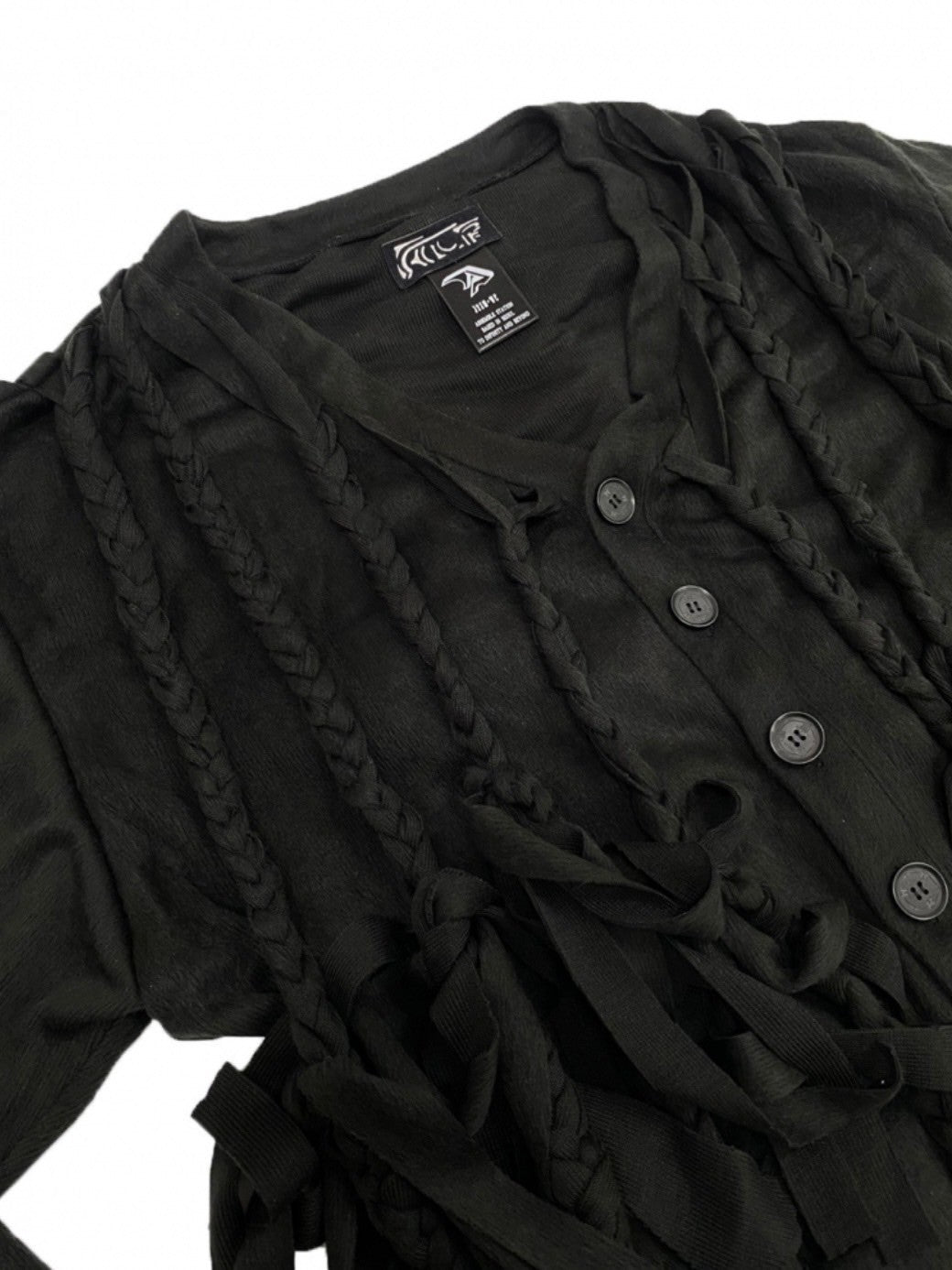 【ASSEMBLE STATION×KLF AIRLINE】TWIST ANGORA CARDIGAN