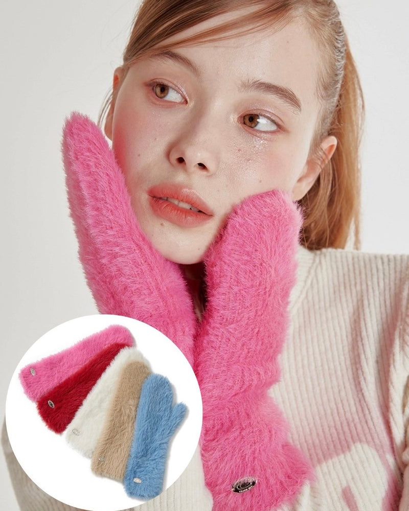 【CRANK】ANGORA MITTENS