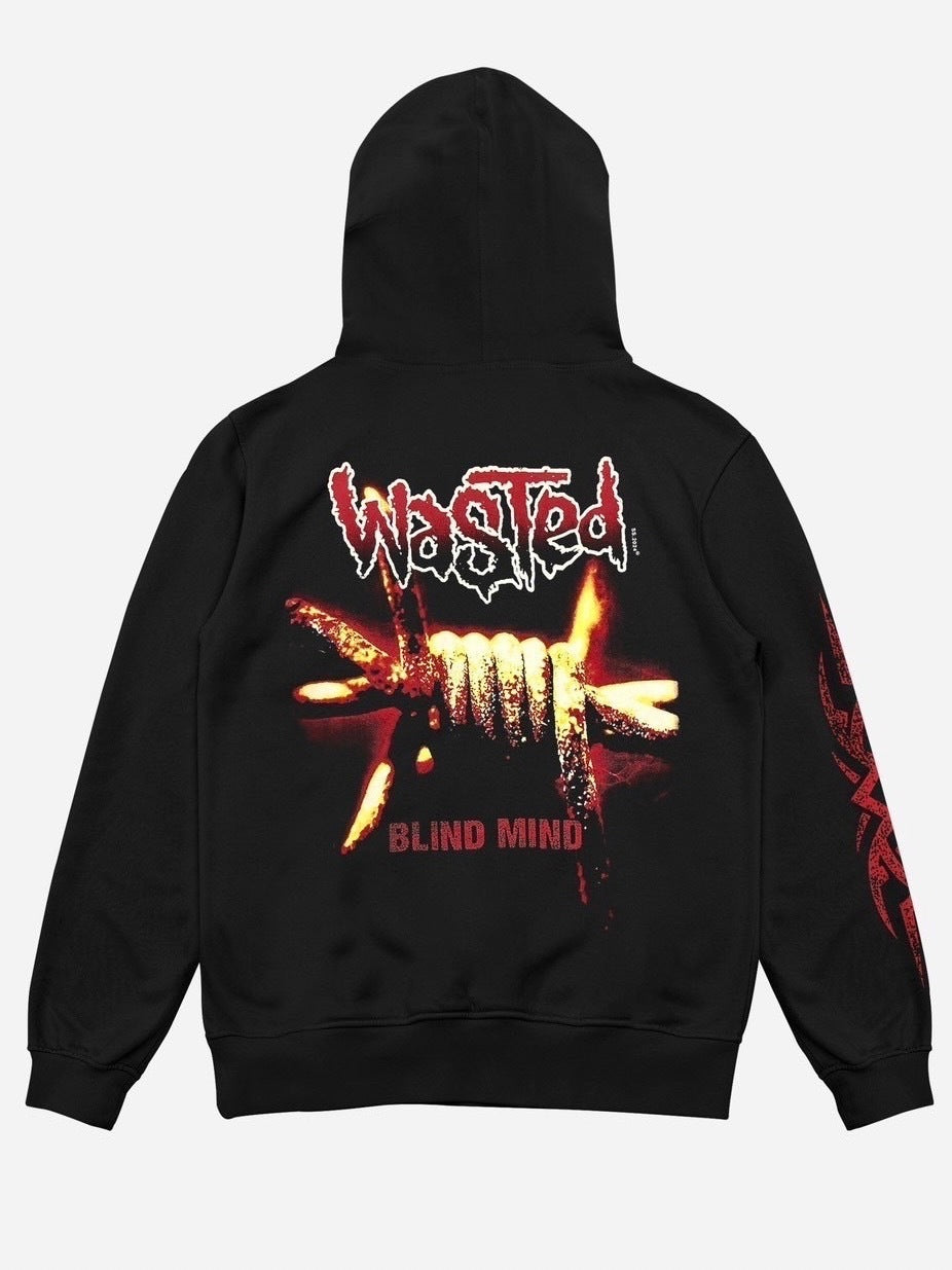 【WASTED PARIS】HOODIE ZIP BLIND