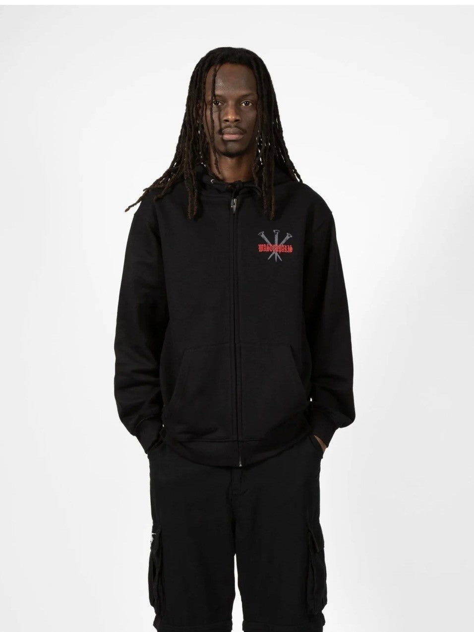 【WASTED PARIS】HOODIE ZIP STAKE