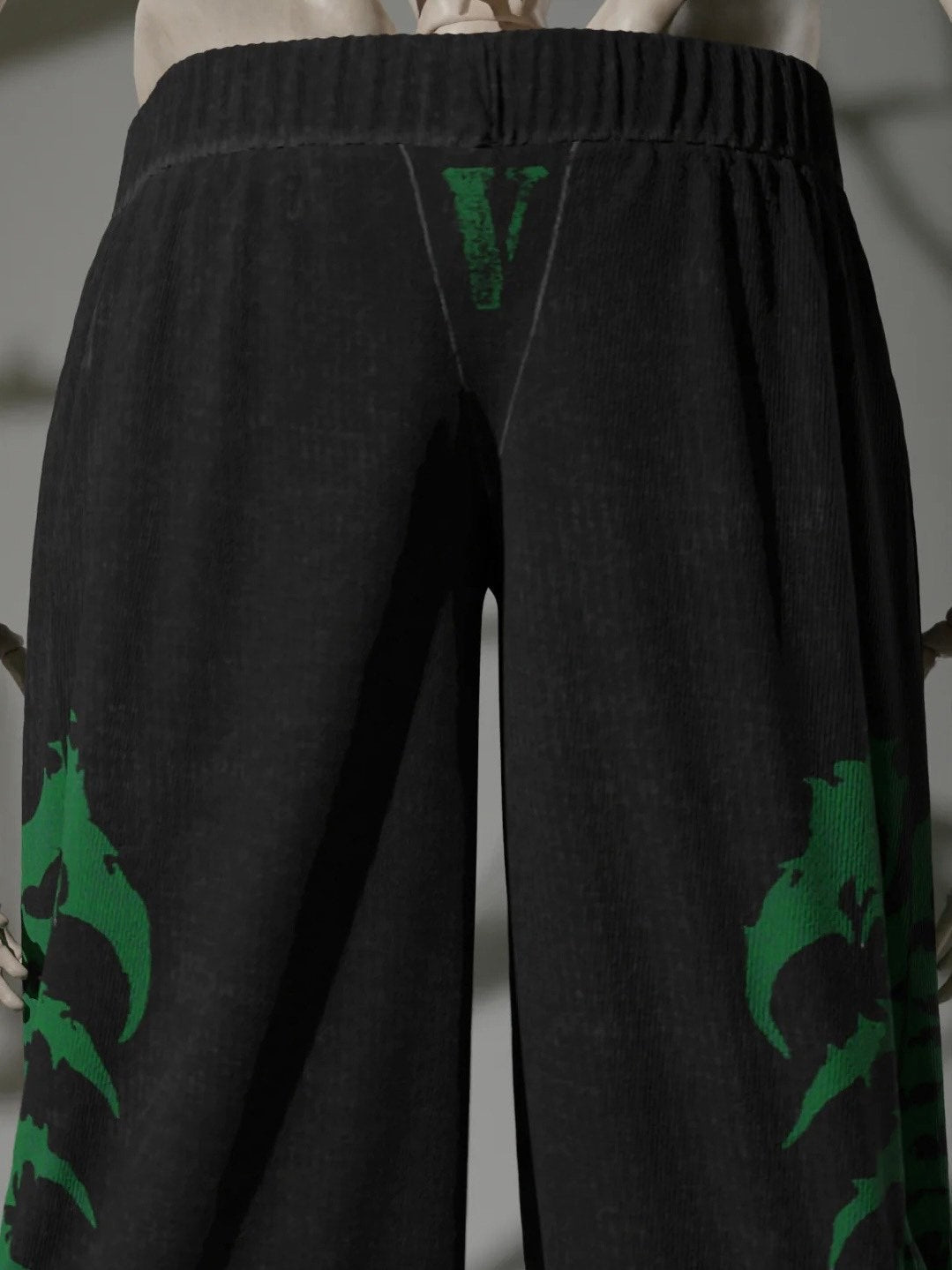 【VLONE】Heavy Metal Oz. Sweatpants (oversized) / 【ヴィーローン】オーバーサイズプリントスウェットパンツ