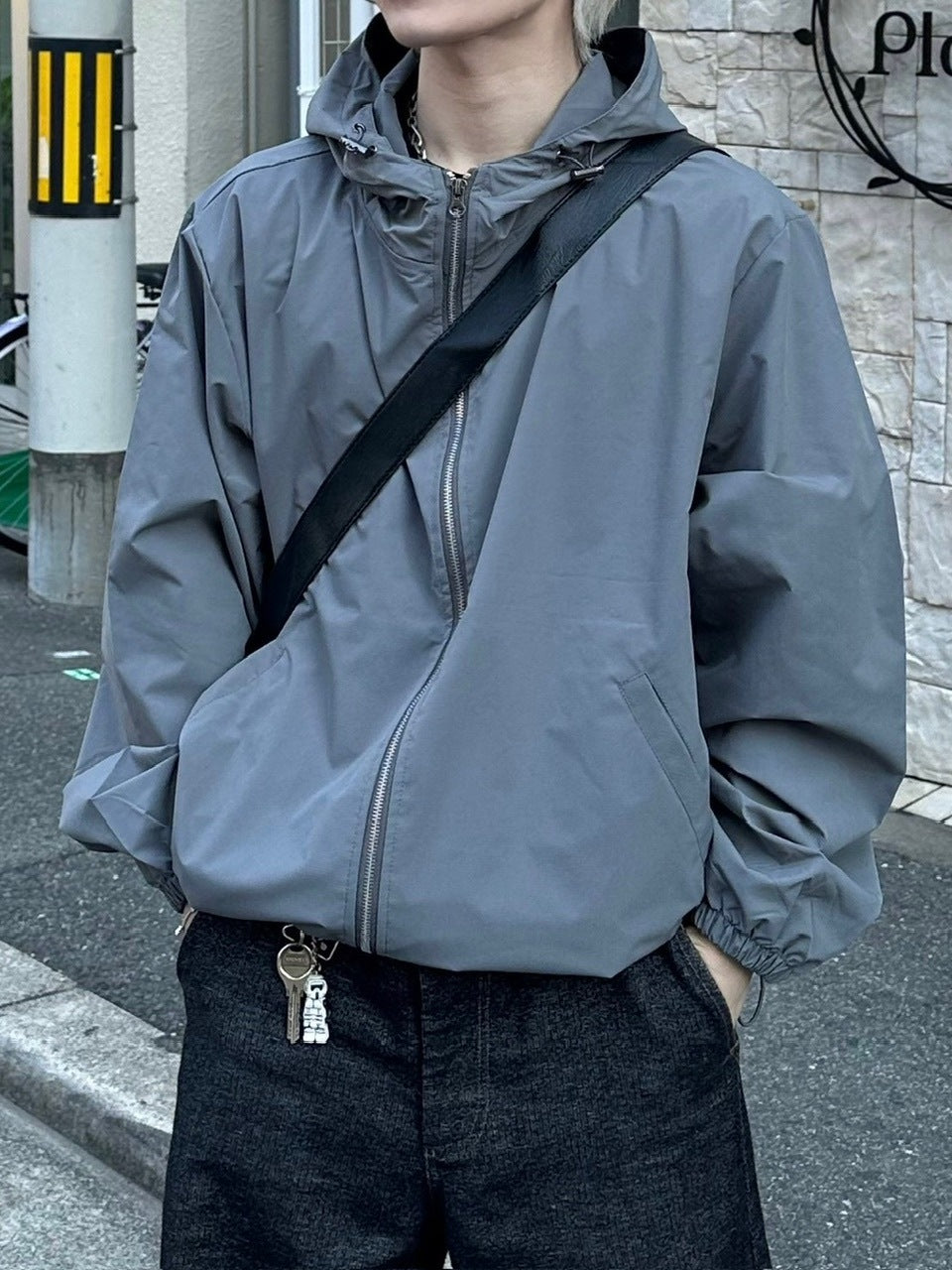 受注制【Chikashitsu +】multi pocket shoulder bag / 【チカシツプラス】マルチポケットショルダーパック