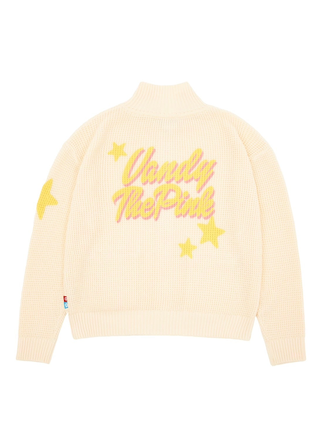 【VANDY THE PINK】STAR KNIT ZIP UP