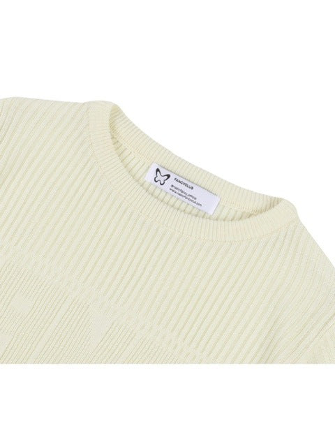 【FANCY CLUB】INNOCENCE KNIT TEE