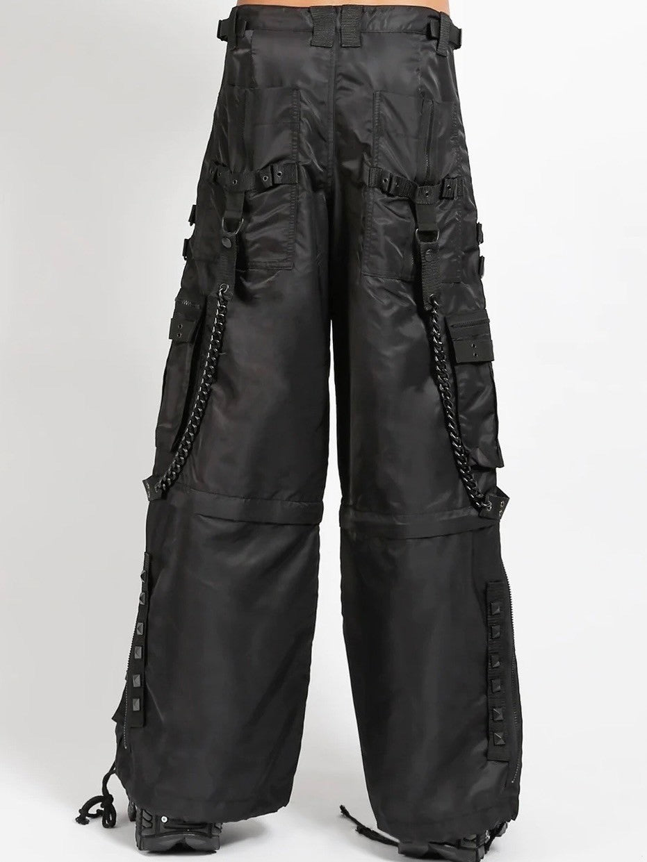 【TRIPP nyc】SPACED OUT NYLON PANT[NY7121M] / 【トリップ エヌワイシー】2wayストラップボンテージナイロンワイドパンツ