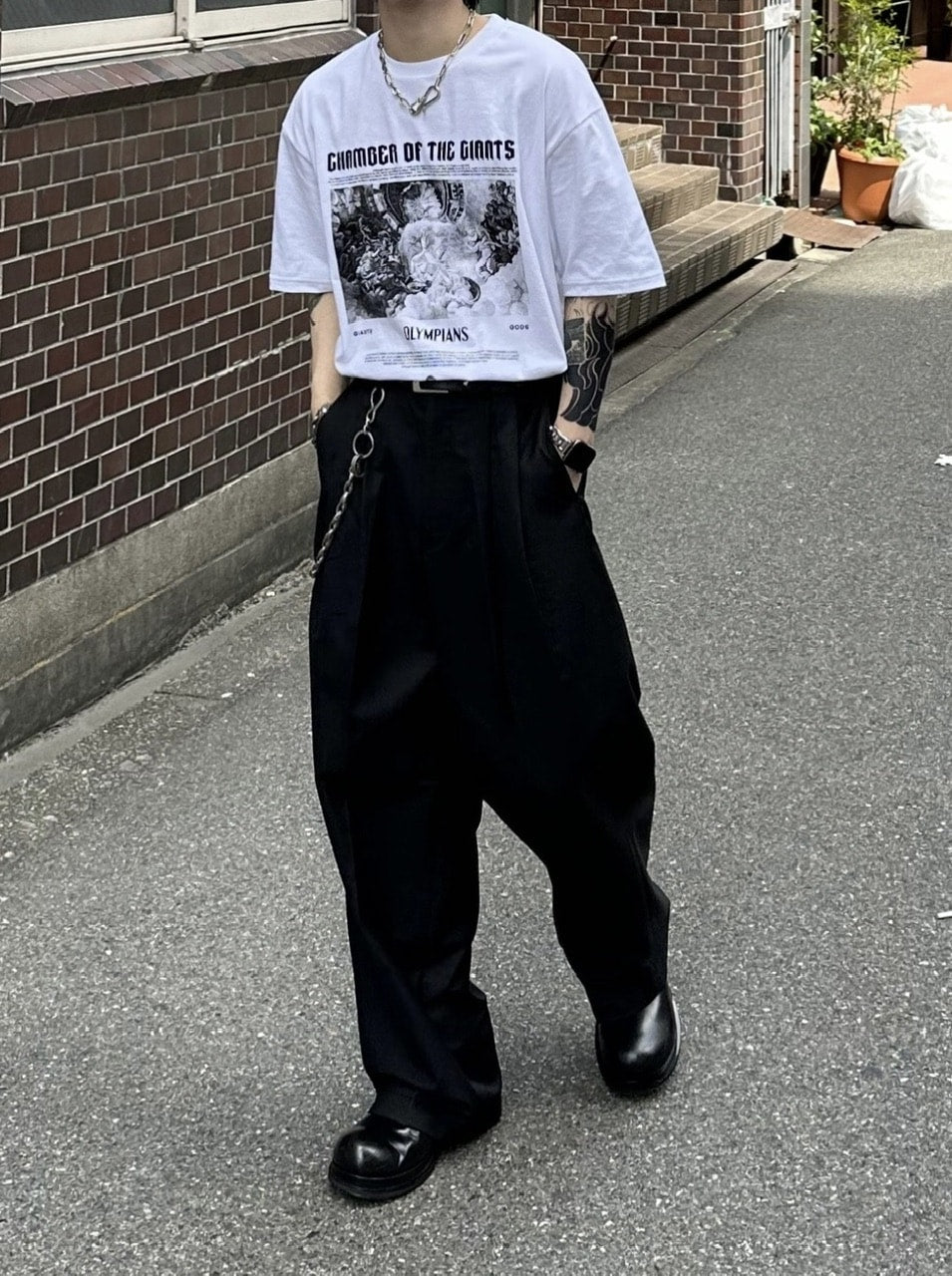 大阪店WEB限定【Chikashitsu +】original wallet chain