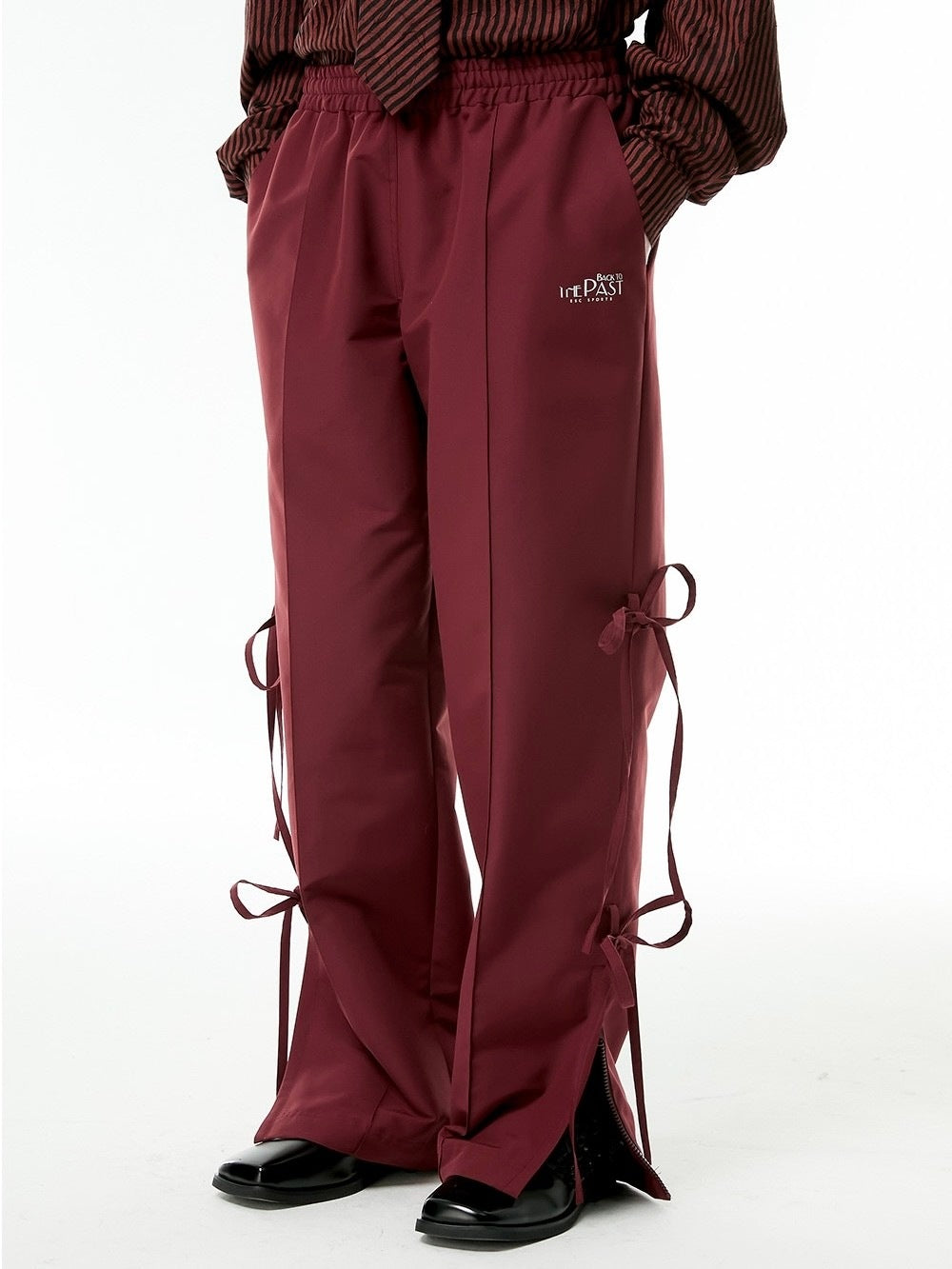 【ESC STUDIO】ribbon training pants