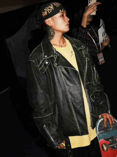 【HOLY NUMBER 7】VINTAGE RIDER JACKET