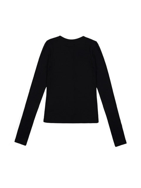 【ROCK CAKE】Nickel Snap Slim Cardigan