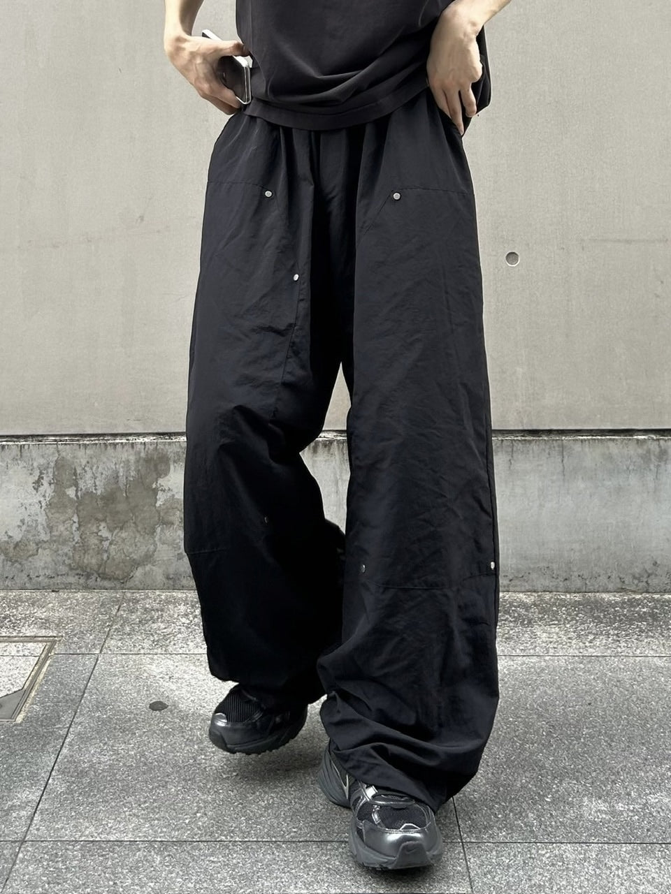 受注制【youll】back pocket balloon pants (2color)