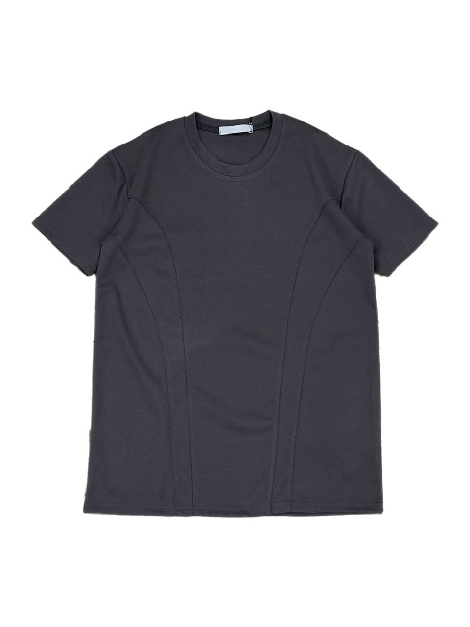 受注制【Chikashitsu +】compact stitch rib t-shirt (3color) / 【チカシツプラス】コンパクトステッチリブ半袖Tシャツ
