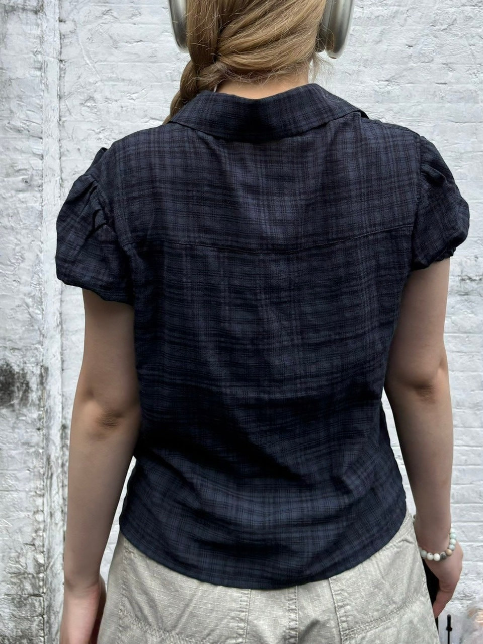 受注制【OaKS】ribbon tie short sleeve shirt (2color)