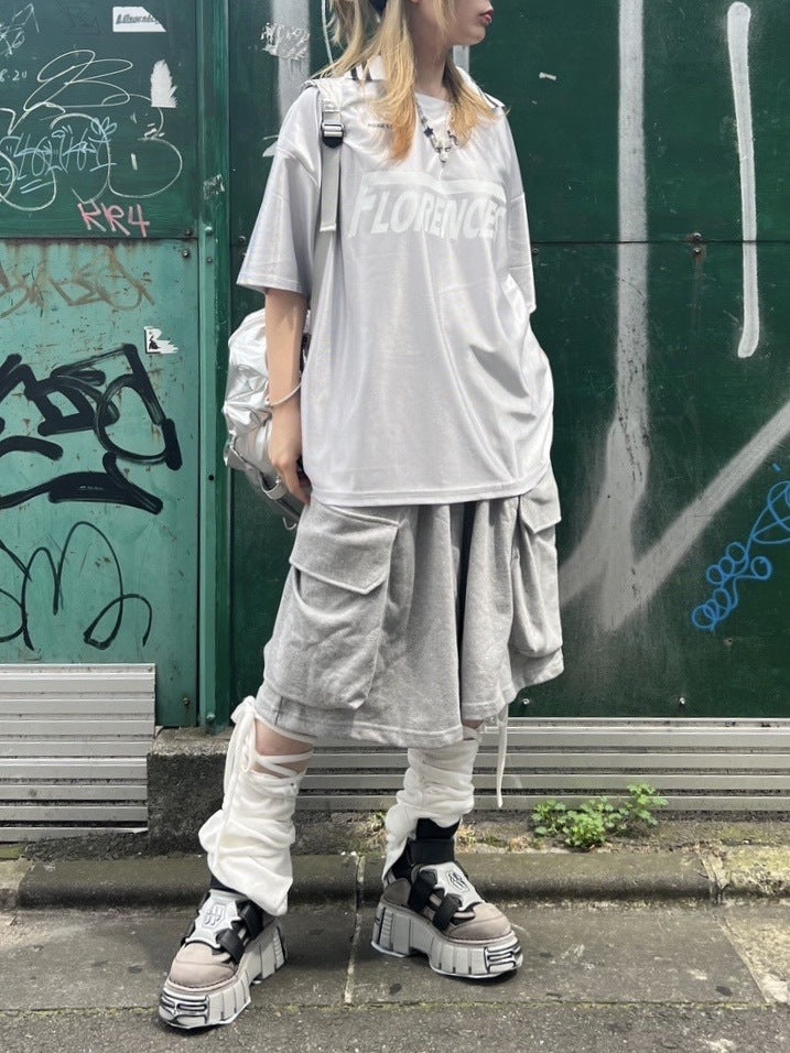 受注制【Never mind the XU】sports tech poloshirts (2color)