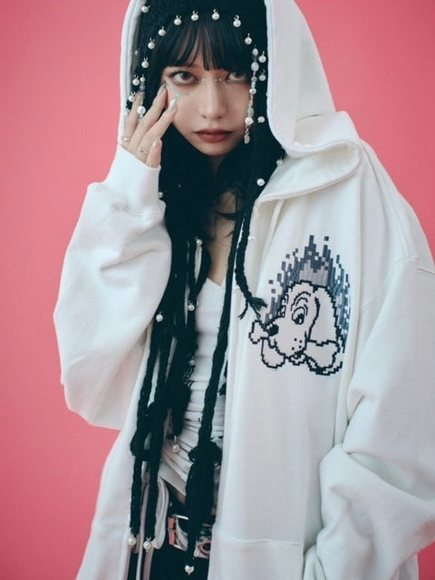 【GALFY】ガルクエジップパーカー