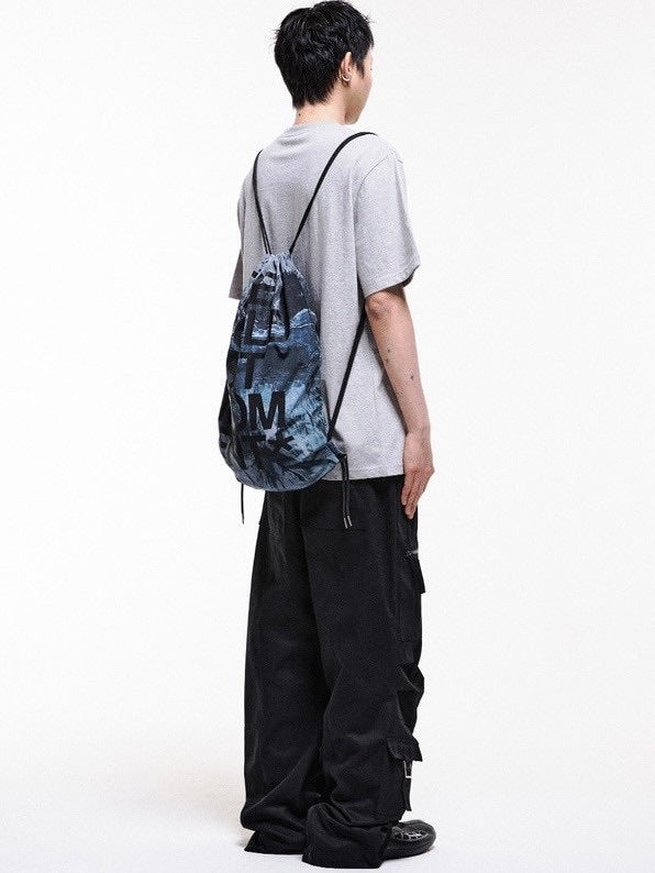 【THECOLDESTMOMENT】TCM logo gym sack
