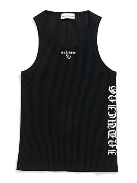 【SCHISM INDUCING】MUSCLE TANK TOP