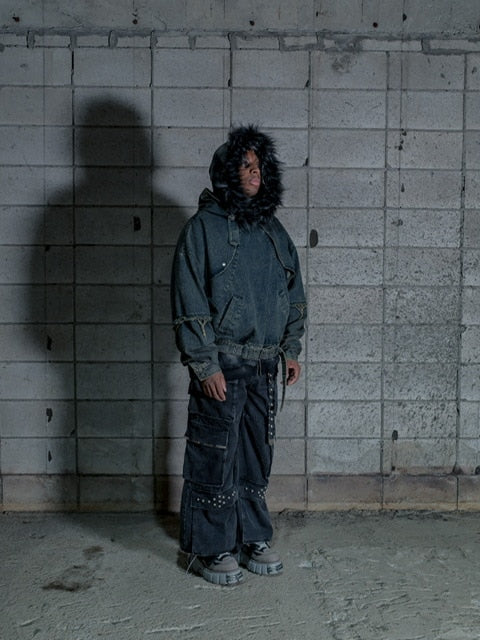 【DIG YOUR OWN GRAVE】DENIM PULLOVER (2color)