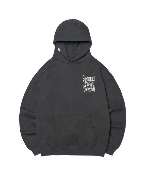 【NOMANUAL】MANERO HOODIE / 【ノーマニュアル】ロゴプリント長袖パーカー