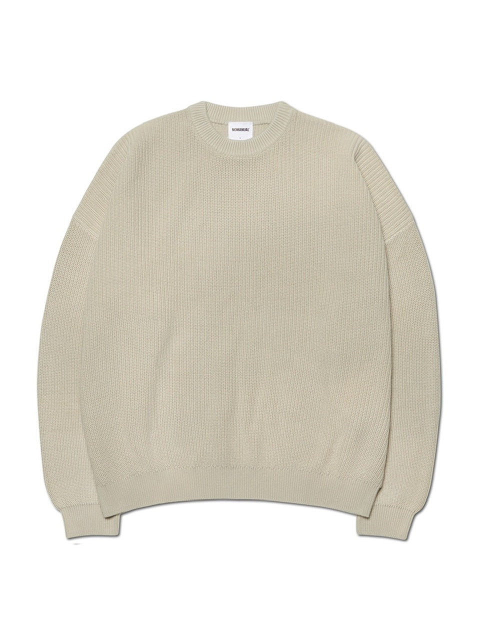 【NOMANUAL】SPRAY DYEING KNIT / 【ノーマニュアル】長袖ニット