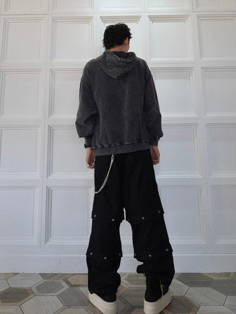 【LOVE KILLER】Graphic black letter logo hoodie