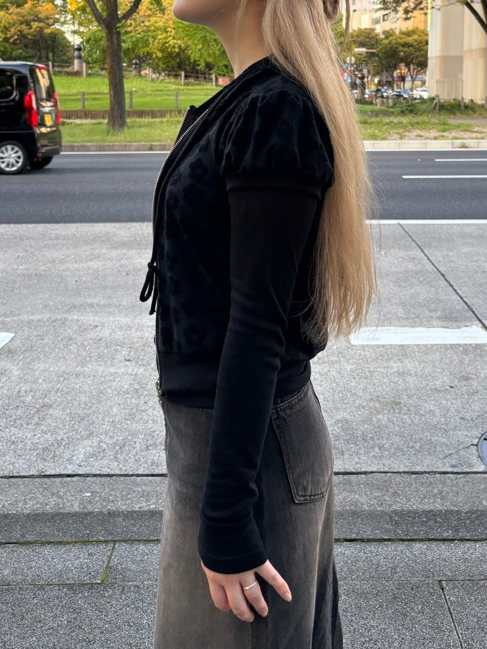 受注制【oaks】see-through long sleeve (4color)