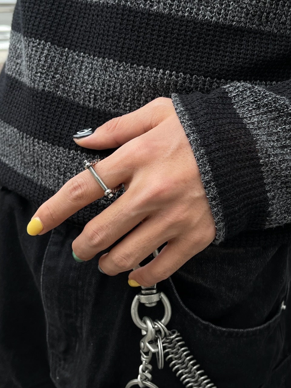 受注制【Chikashitsu +】design ring 35