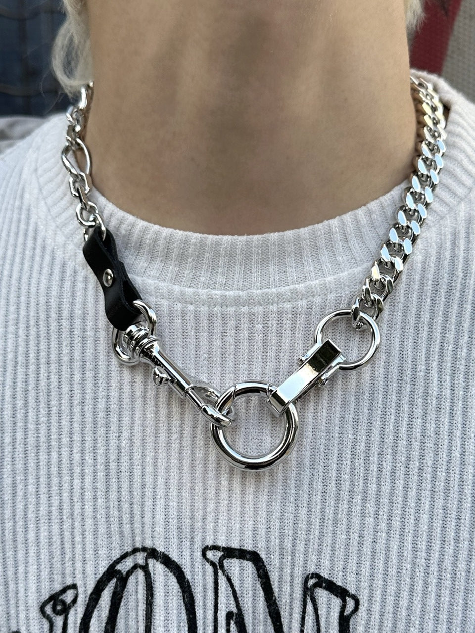 大阪店WEB限定【Chikashitsu +】original necklace 2 (2color)